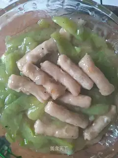 Emerald shrimp dumplings