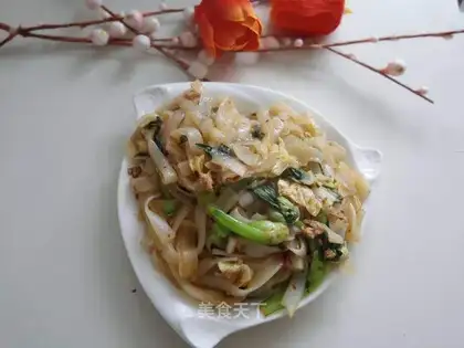 Powdered with meat