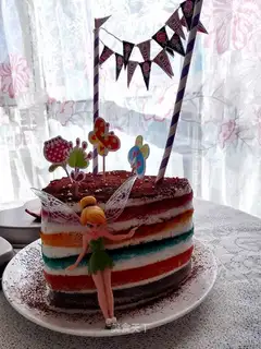 Rainbow cake