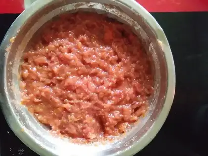 Homemade mountain sauce