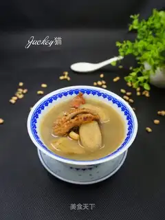 Squids dry oxen soup