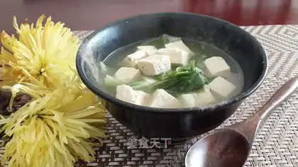 The cabbage is frozen tofu