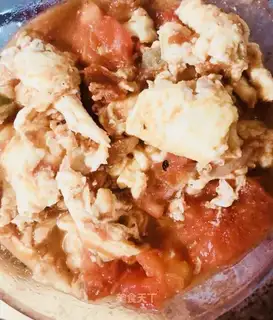 Tomato fried eggs