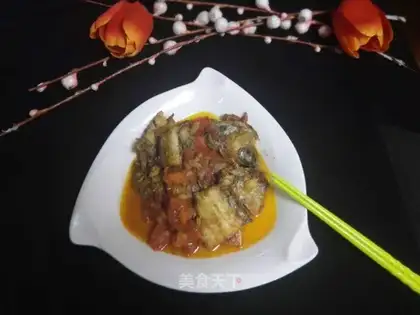 Red-fried fish