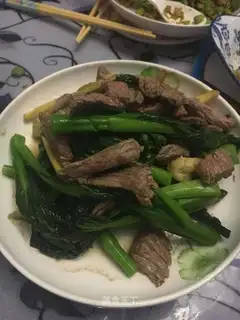 Ginger-sniffed beef