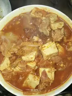 Korean pickles soup