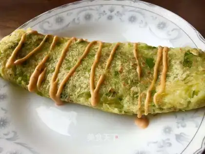 Healthy vegetable eggcakes