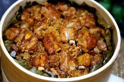Pyramid evaporation ribs
