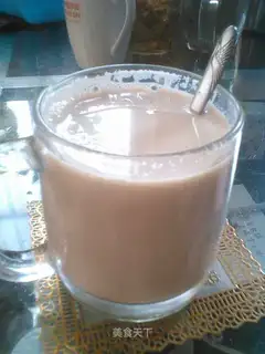 Homemade milk tea