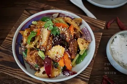Dry pan ribs