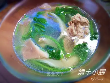 Pepsi-tip mushroom chop soup