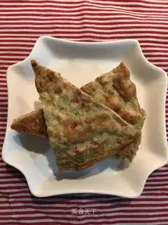 Onion vegetable eggcake