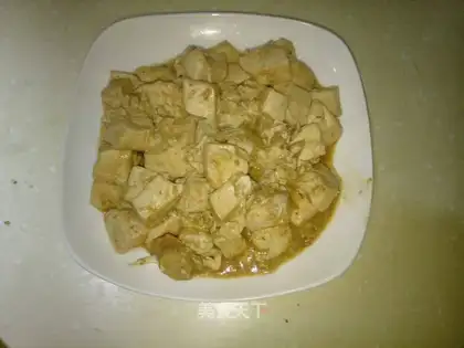 Homemade tofu