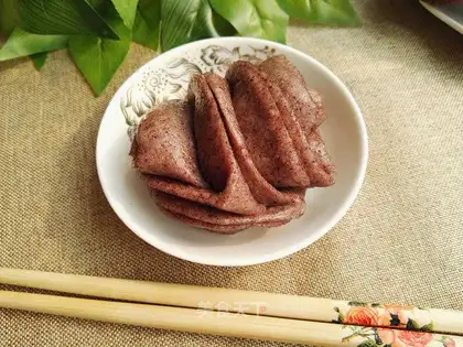 Black rice rolls