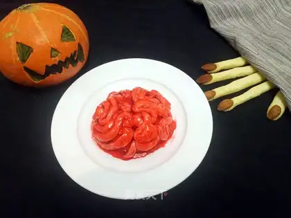 A Halloween witch feast