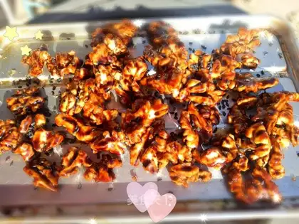 Amber walnuts