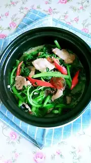 Eggs and vegetables