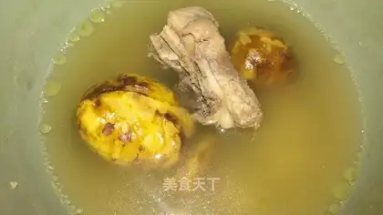 Chestnut stew chicken
