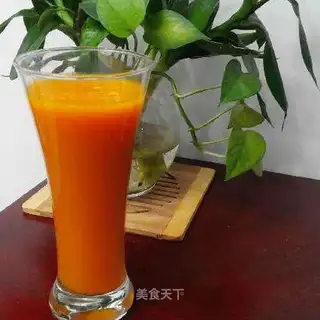 Homemade pumpkin juice