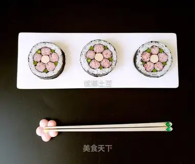Flower sushi