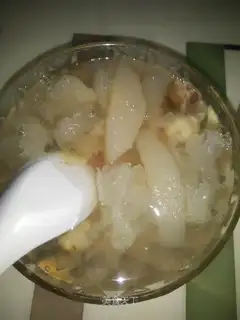 Autumn pear soup