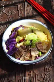 Big plate of organic vegetables