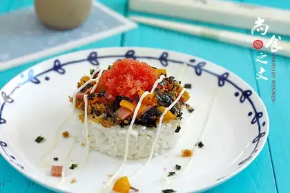 Mingtae fish seed salad