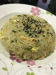 Spicy carrot, egg and rice