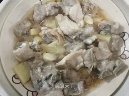 Steamed potatoes