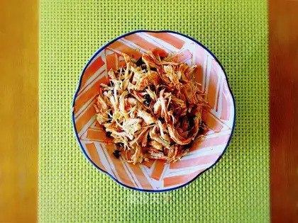 Spicy chicken silk