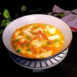 Tofu soup