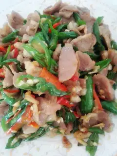 Chili fried meat