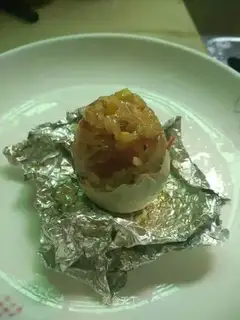 The salty rice eggs