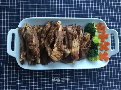 The lamb chops