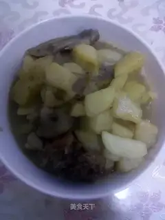 Homemade potato chicken