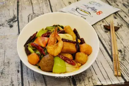 Homemade spicy pot