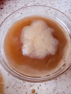 Fresh apple juice