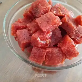 A mountain cake