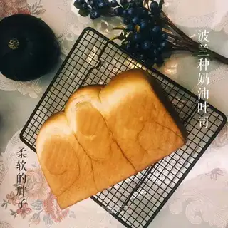 A detailed version of the Polish cream toast