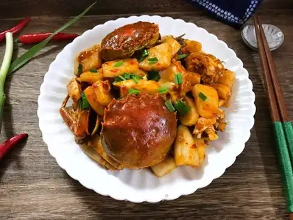 Spicy crab cakes