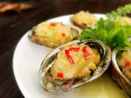 Weenie garlic abalone