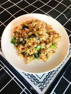 Plum and vegetable fried rice