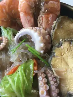 A seafood pan