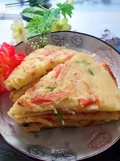 Ham eggs and potatoes