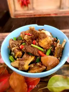 Roach and lamb stew