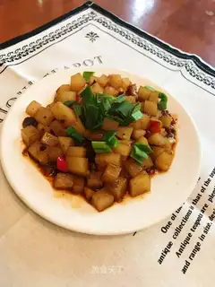 Cracked potatoes