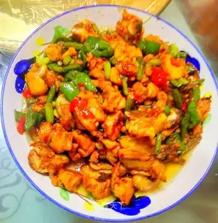 Seed oil and chicken legs