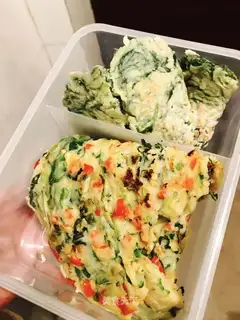 Vegetable pancakes
