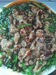 Home cooking meat