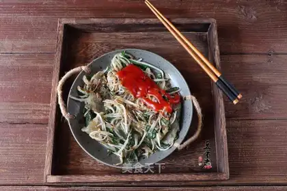 Frozen bean sprouts